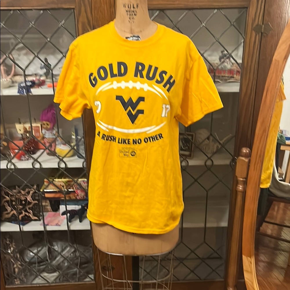 Jerzees Gold Rush Yellow Graphic Tee